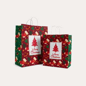 Custom Christmas Paper Bags