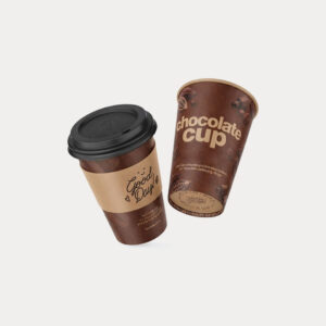 Custom Hot Chocolate Paper Cups