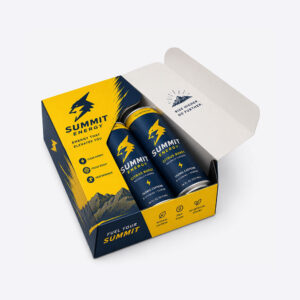 Custom-Made Energy Drink Packaging Boxes