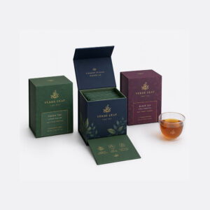 Custom-Made Tea Boxes with Magnetic Closure