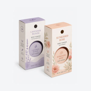 Custom Printed Body Powder Boxes