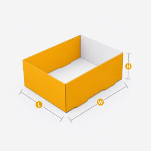 Double Wall Foot Lock Tray Boxes