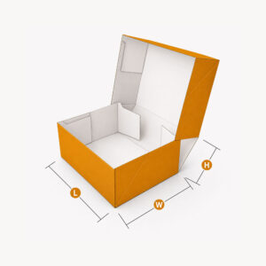 Four Corner Cake Boxes