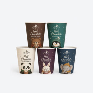 Hot Chocolate Paper Cups