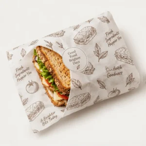 Custom Sandwich Wrapping Paper