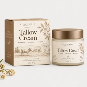 Custom Tallow Cream Boxes